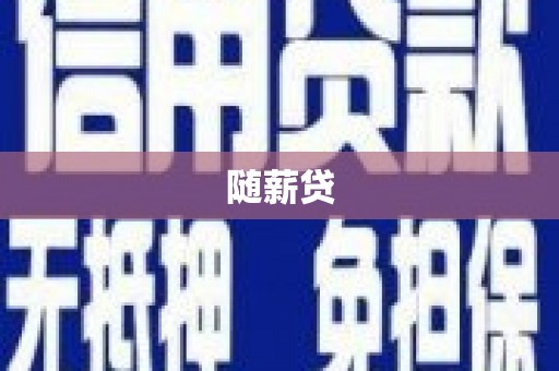 平陆随薪贷