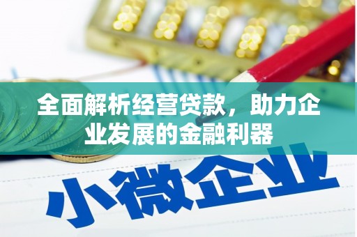 平陆全面解析经营贷款，助力企业发展的金融利器