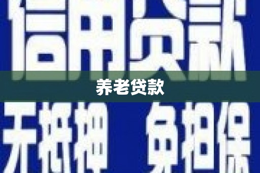 平陆养老贷款