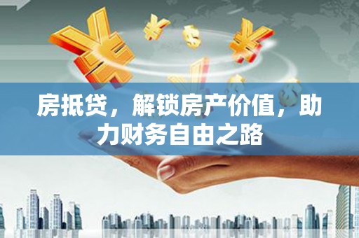 平陆房抵贷，解锁房产价值，助力财务自由之路