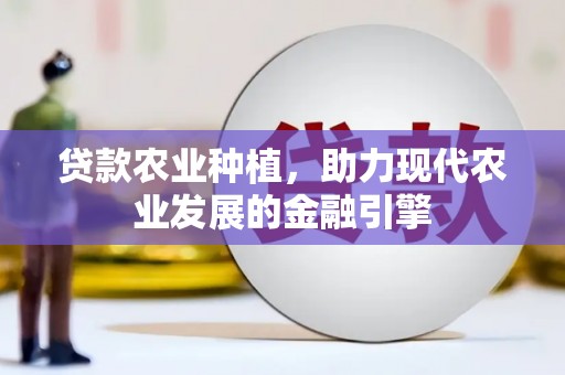 平陆贷款农业种植，助力现代农业发展的金融引擎