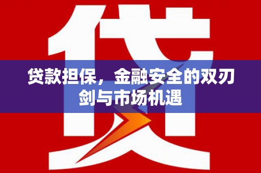 平陆贷款担保，金融安全的双刃剑与市场机遇