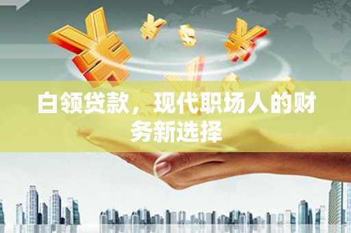 平陆白领贷款，现代职场人的财务新选择