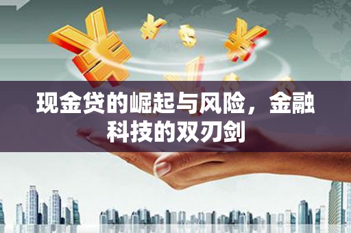平陆现金贷的崛起与风险，金融科技的双刃剑
