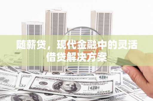 平陆随薪贷，现代金融中的灵活借贷解决方案