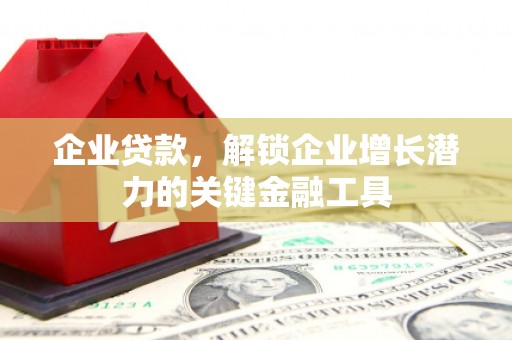 平陆企业贷款，解锁企业增长潜力的关键金融工具