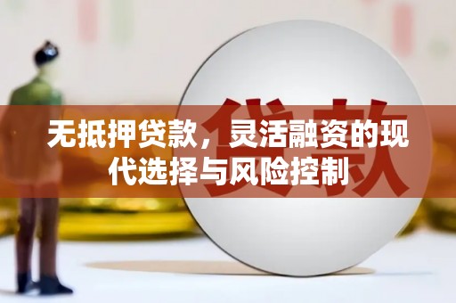 平陆无抵押贷款，灵活融资的现代选择与风险控制