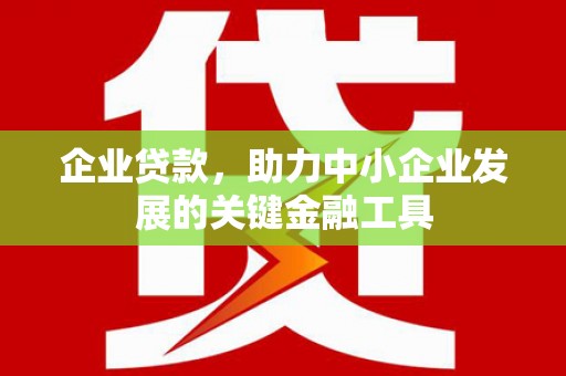 平陆企业贷款，助力中小企业发展的关键金融工具