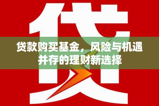 平陆贷款购买基金，风险与机遇并存的理财新选择