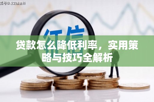 平陆贷款怎么降低利率，实用策略与技巧全解析