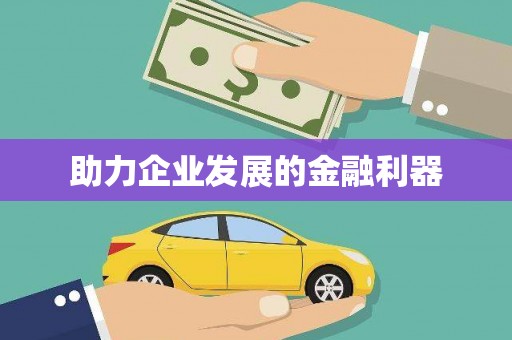 平陆助力企业发展的金融利器