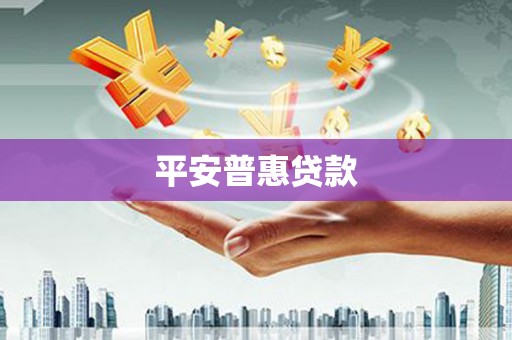 平陆平安普惠贷款